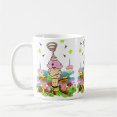 Mug Joyeux Anniversaire Cupcake Jumelles  (Gauche)