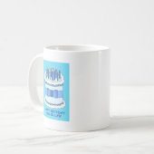 Mug Joyeux anniversaire de beau-fils (Devant gauche)