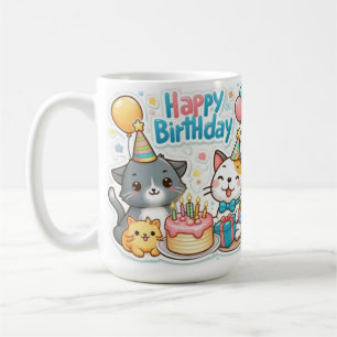 Mug Joyeux anniversaire de la collection design