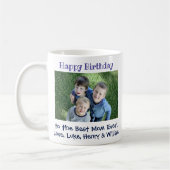 Mug Joyeux anniversaire de la meilleure maman d'Ever K (Gauche)