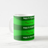 Mug Joyeux anniversaire de la Saint-Patrick  (Devant gauche)