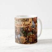 Mug Joyeux Anniversaire De L'équipe (Devant droit)