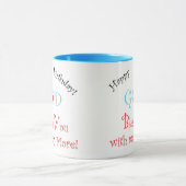 Mug Joyeux Anniversaire Dieu Vous Bénisse Avec Beaucou (Centre)