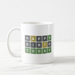 Mug Joyeux Anniversaire du monde aujourd'hui, Annivers