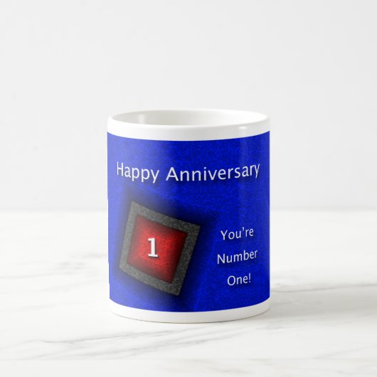 Mug Joyeux Anniversaire Employé (Centre)