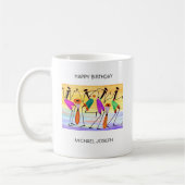 Mug Joyeux anniversaire, exprimer le bonheur (Gauche)