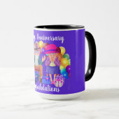 Mug Joyeux Anniversaire Félicitations (Devant droit)
