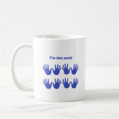 Mug Joyeux anniversaire FOURTY (Gauche)