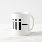 Mug Joyeux anniversaire [ Gâteau ] Emoticon japonais (Devant droit)