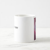 Mug JOYEUX ANNIVERSAIRE, gâteau en forme de coeur, (Centre)