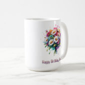 Mug Joyeux anniversaire Gloria (Devant droit)