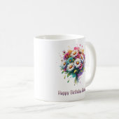 Mug Joyeux anniversaire Gloria (Devant droit)