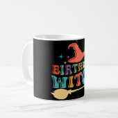 Mug Joyeux anniversaire Halloween Sorcière (Devant gauche)