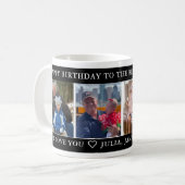 Mug Joyeux anniversaire Meilleur grand-père jamais (Devant gauche)