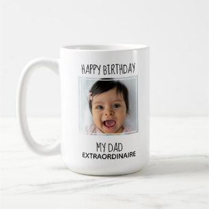 Mug Joyeux anniversaire meilleur papa jamais photo