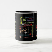 Mug Joyeux Anniversaire Misty (Centre)