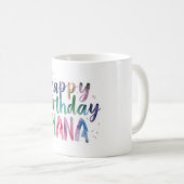 Mug Joyeux Anniversaire Nana (Devant droit)