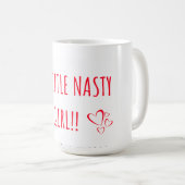 Mug Joyeux anniversaire petite fille méchante (Devant droit)