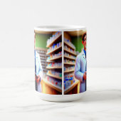 Mug Joyeux Anniversaire Pharmacien (Centre)