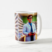 Mug Joyeux Anniversaire Pharmacien (Devant droit)