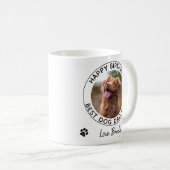 Mug Joyeux Anniversaire Photo pour animal de compagnie (Devant droit)
