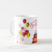 Mug Joyeux Anniversaire pour la conception d'enfants d (Devant gauche)