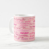 Mug "Joyeux anniversaire Sis !"mug (Devant gauche)
