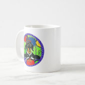 Mug Joyeux Anniversaire Teckel (Devant gauche)