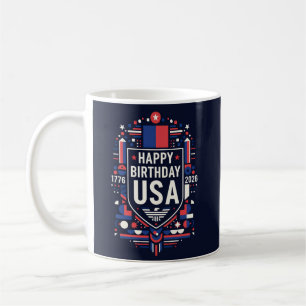 Mug Joyeux anniversaire USA 250