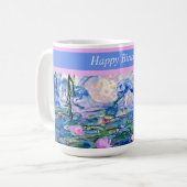 Mug Joyeux anniversaire, Water Lys 1919, (Devant gauche)