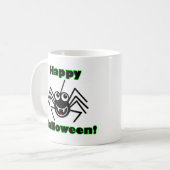 Mug Joyeux Araignée d'Halloween (Devant gauche)