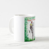 Mug Joyeux Arboriste de Noël (Devant gauche)
