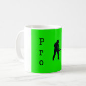 Mug Joyeux Arboriste de Noël Chainsaw. (Devant gauche)