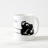 Mug Joyeux Arboriste de Noël Chainsaw (Devant droit)