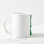 Mug Joyeux Arboriste de Noël Chainsaw. (Gauche)