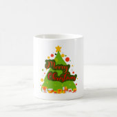 Mug Joyeux arbre de Noël muette (Centre)