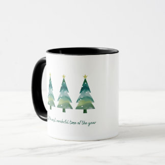 Mug Joyeux arbres de Noël