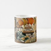 Mug Joyeux art d'anniversaire (Centre)