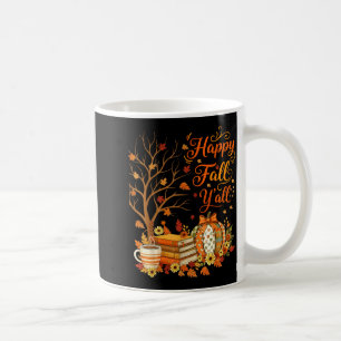 Mug Joyeux Automne à Tous Fleurs Citrouille Café d'Aut