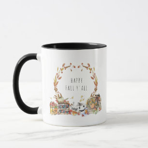 Mug Joyeux Automne à Tous Illustrations aquarelles r