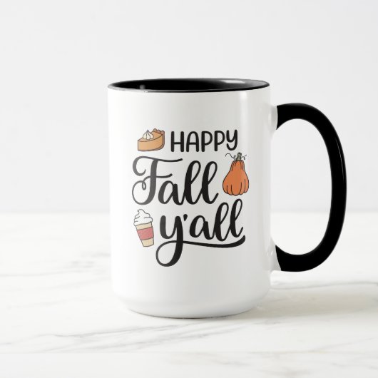 Mug Joyeux automne Y'all (Droite)