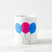 Mug Joyeux Ballons d'anniversaire (Centre)