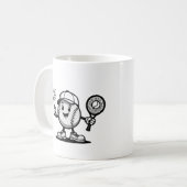Mug Joyeux baseball avec Sparkler et Racket (Devant gauche)
