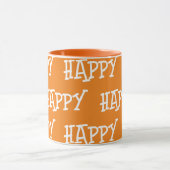 Mug Joyeux blanc orange (Centre)