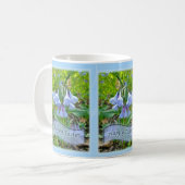 Mug Joyeux Bluebells de la Virginie de Pâques (Devant gauche)