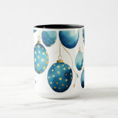 Mug Joyeux Bondi Bleu Polka Dot OEufs de Pâques (Centre)
