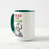 Mug Joyeux bonhomme de neige (Devant gauche)
