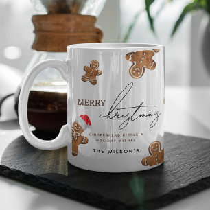 Mug Joyeux bonhomme en pain d'épices de Noël