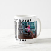 Mug Joyeux Boss Day World's Best Boss Coffee Ceramic (Devant droit)