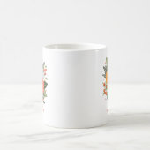 Mug Joyeux bouquet fleuri de la journée de la mère (Centre)